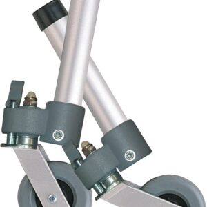 Swivel Wheel with Lock & Two Sets of Rear Glides