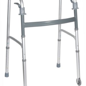 Deluxe, Trigger Release Folding Walker with 3″ Wheels