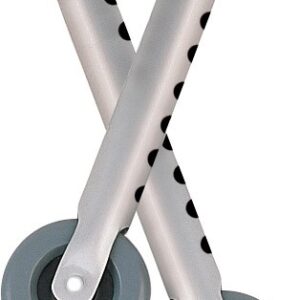 3″ Universal Walker Wheels with Two Sets of Rear Glides