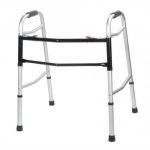 Bariatric Steel Folding Walker, Two Button