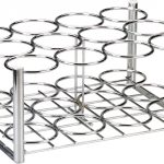 Chrome Oxygen Cylinder Rack