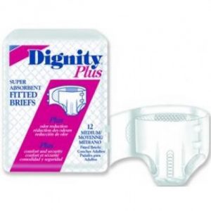 Dignity Plus Adult Fitted Brief Med 96 ct. (30087)