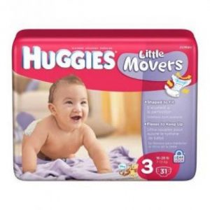 Huggies Little Movers Baby Diapers