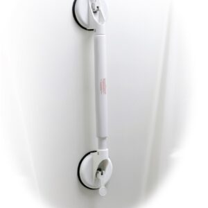 Deluxe, International Grade, Adjustable-Length Suction-Cup Grab Bars