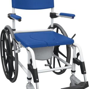 Aluminum Rehab Shower Commode Chair