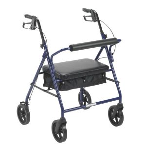 Bariatric Rollator with 8″ Wheels