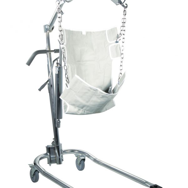 Hydraulic Deluxe Chrome-Plated Patient Lift