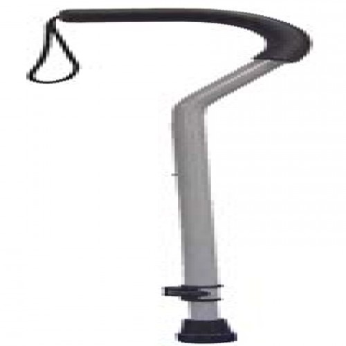 Offset Aluminum Cane with Tab-Loc Silencer