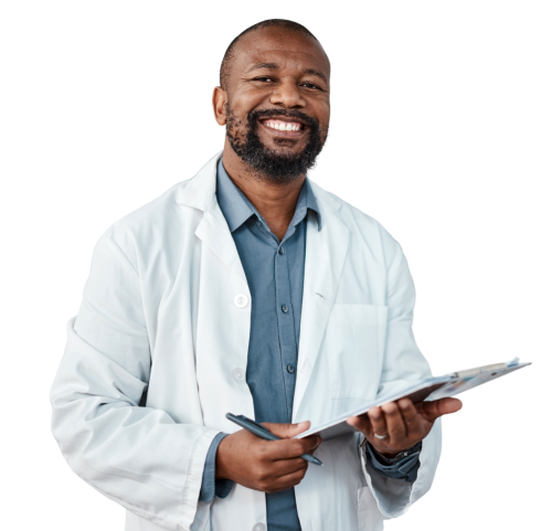 man smiling