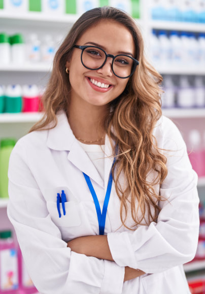 woman smiling