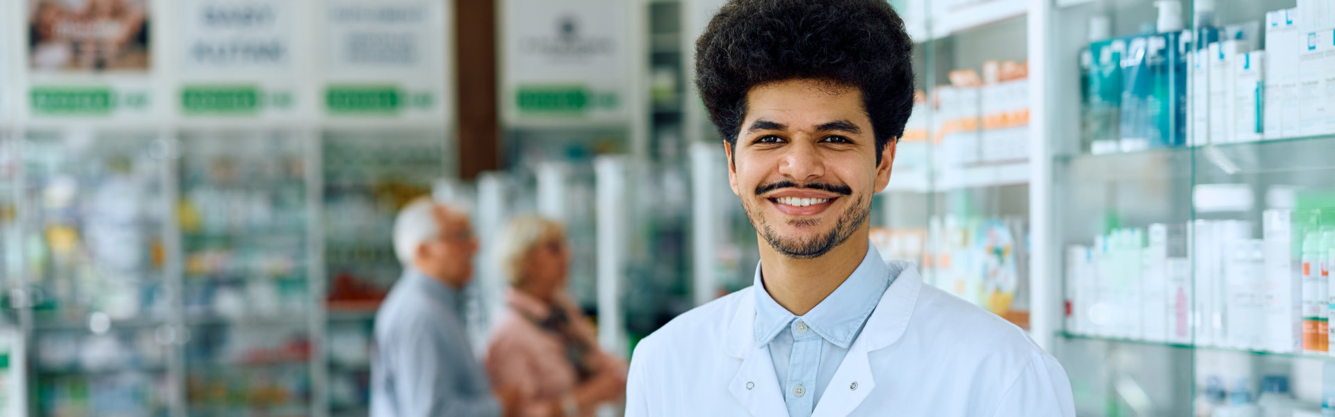 man smiling